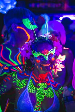 Blackout Glow Party 2014 photo - Duval Street, Key West